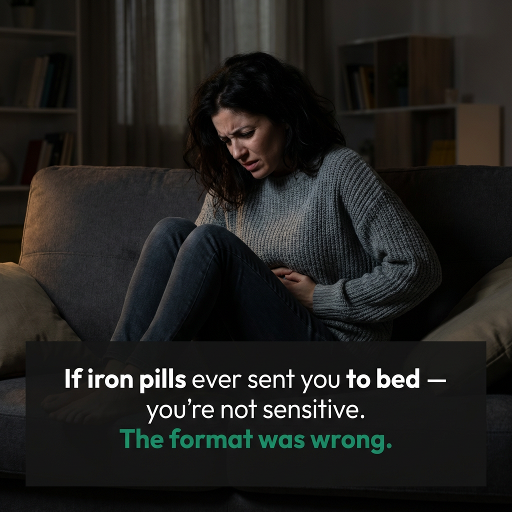 Iron without the stomach. Finally.